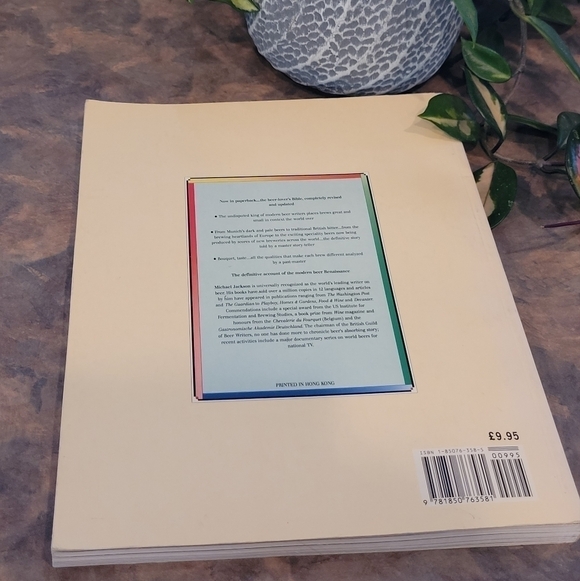 THE NEW WORLD GUIDE TO BEERS By Michael Jackson, Paperback - Picture 2 of 11